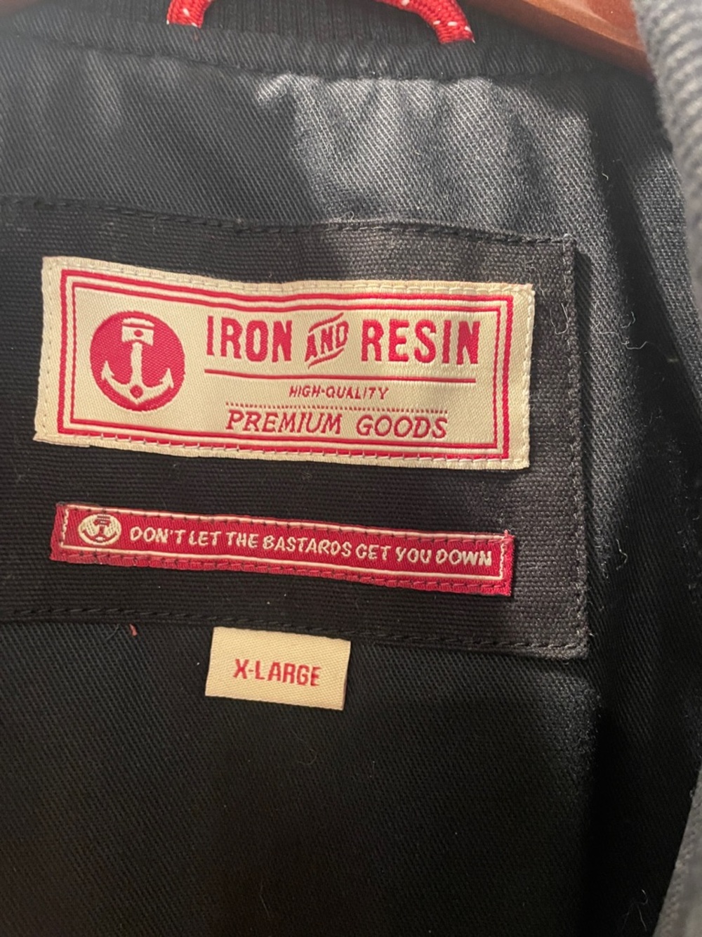 Iron & Resin Work Vest - XL Black - Picture 6 of 6